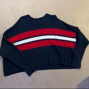 a cute Hollister cropped sweater